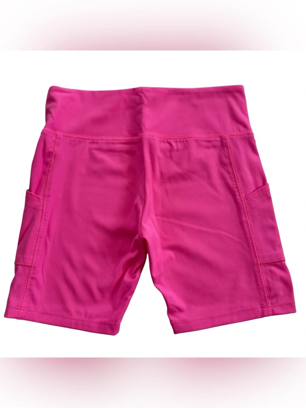 The Children’s Place Girls Quick Dry Cross Back Tank Top & Leggings Set Hot Pink